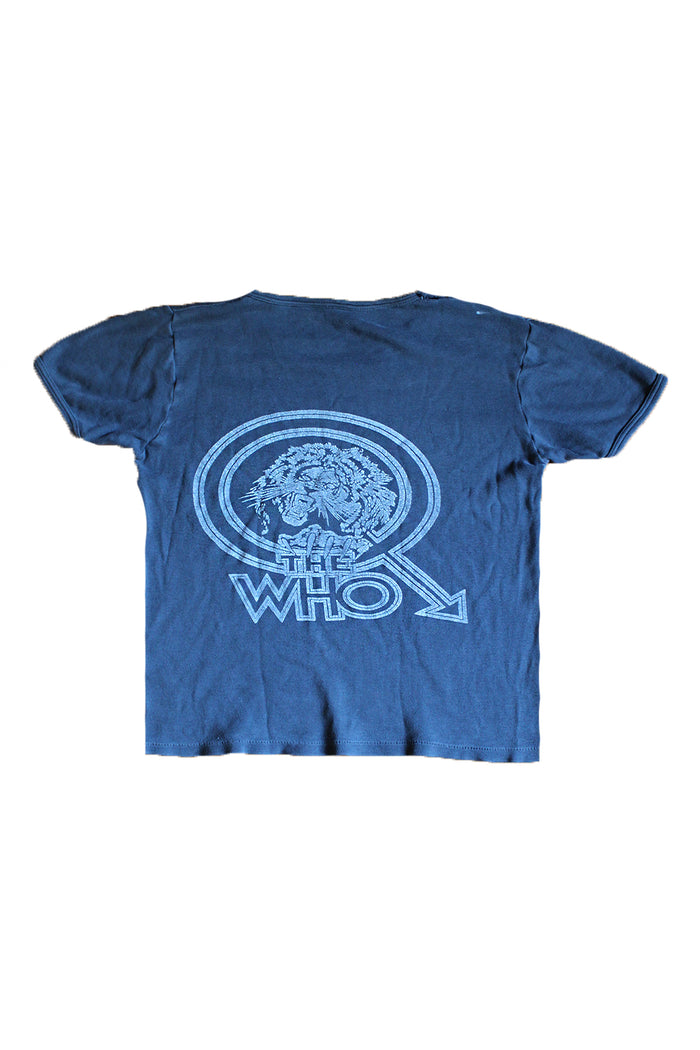 the who 1979 vintage shirt rock concert t-shirt
