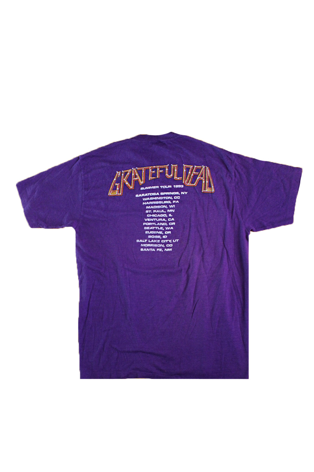 Vintage 80&#39;s Grateful Dead Deadheads Summer Tour T-Shirt ///SOLD///