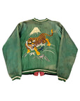 Vintage 50's Souvenir Satin Sukajan Tiger Jacket