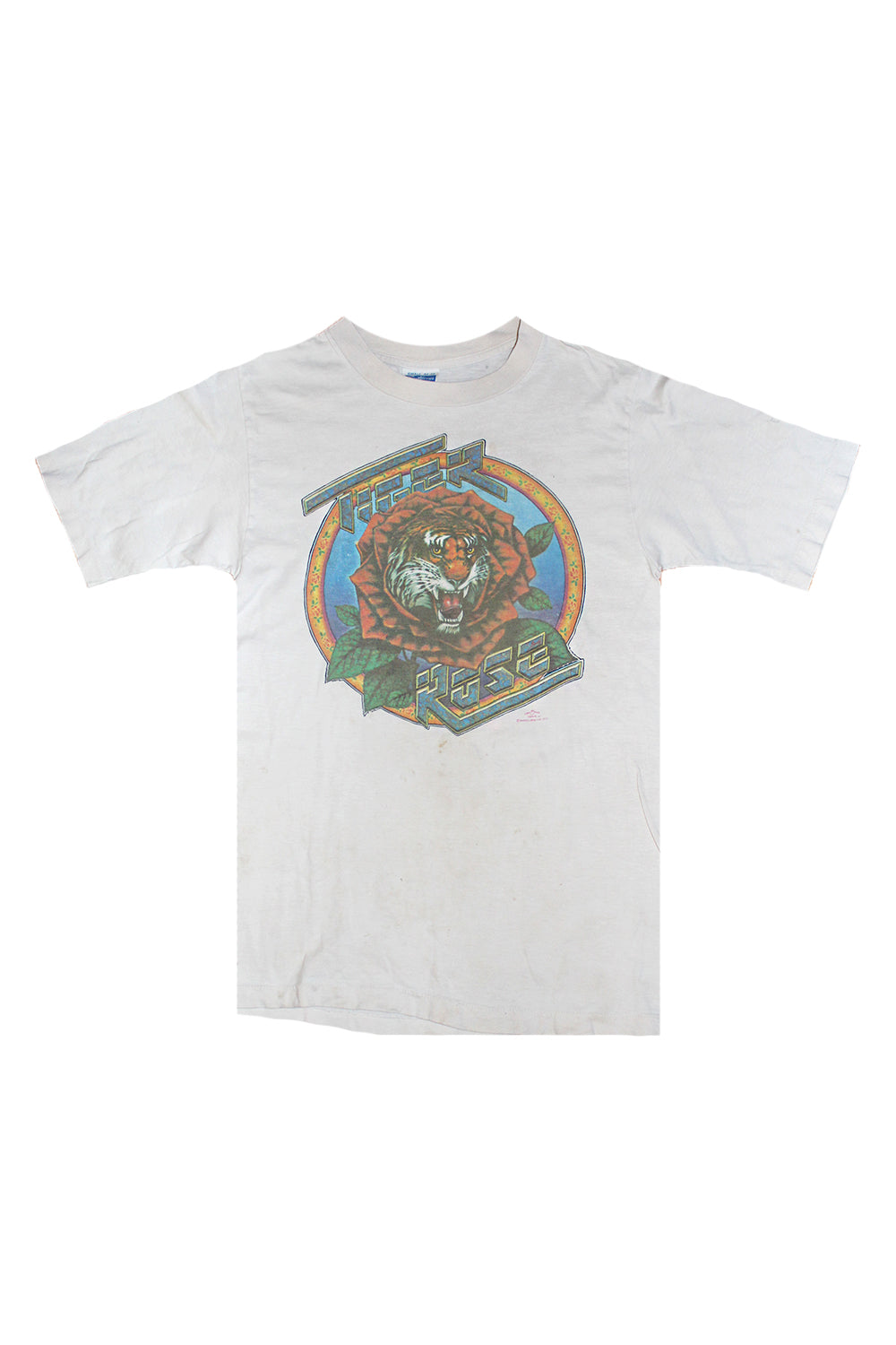 tiger rose grateful dead vintage t-shirt