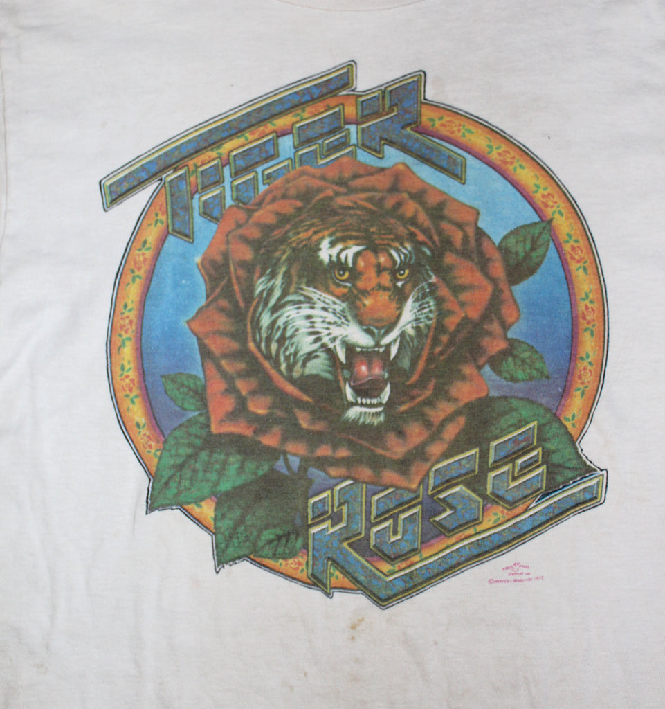 Vintage 70's Grateful Dead Tiger Rose T-Shirt