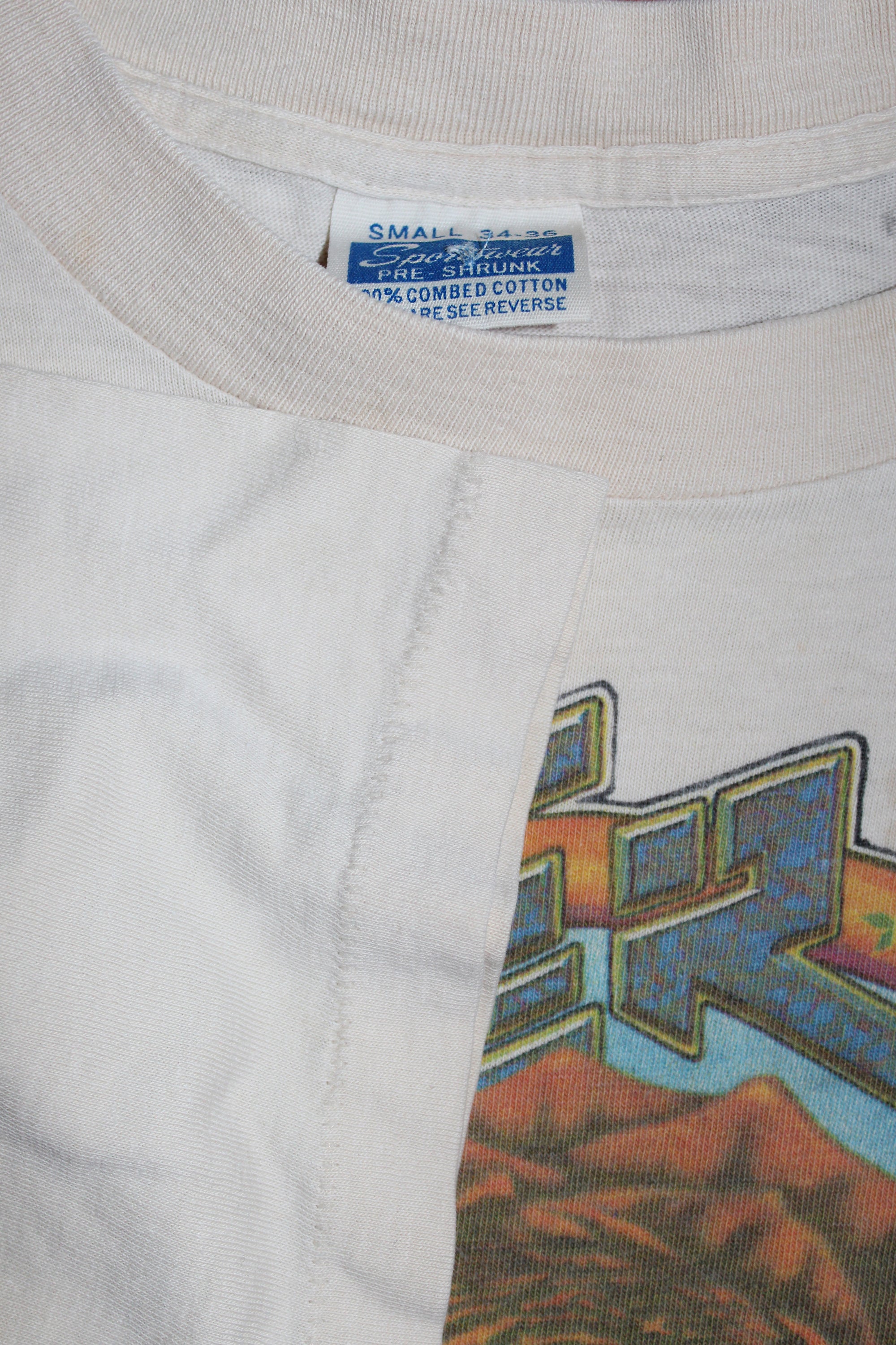 Vintage 70&#39;s Grateful Dead Tiger Rose T-Shirt
