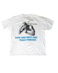 vintage tupac t-shirt rap tees all eyez on me east coast west coast peace