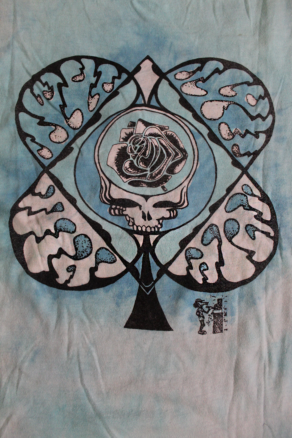 Vintage 70&#39;s Grateful Dead Fan Art 90&#39;s Luna City T-Shirt