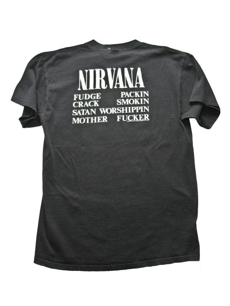 Nirvana Vestibule Dantes Inferno Vintage T-Shirt 1992