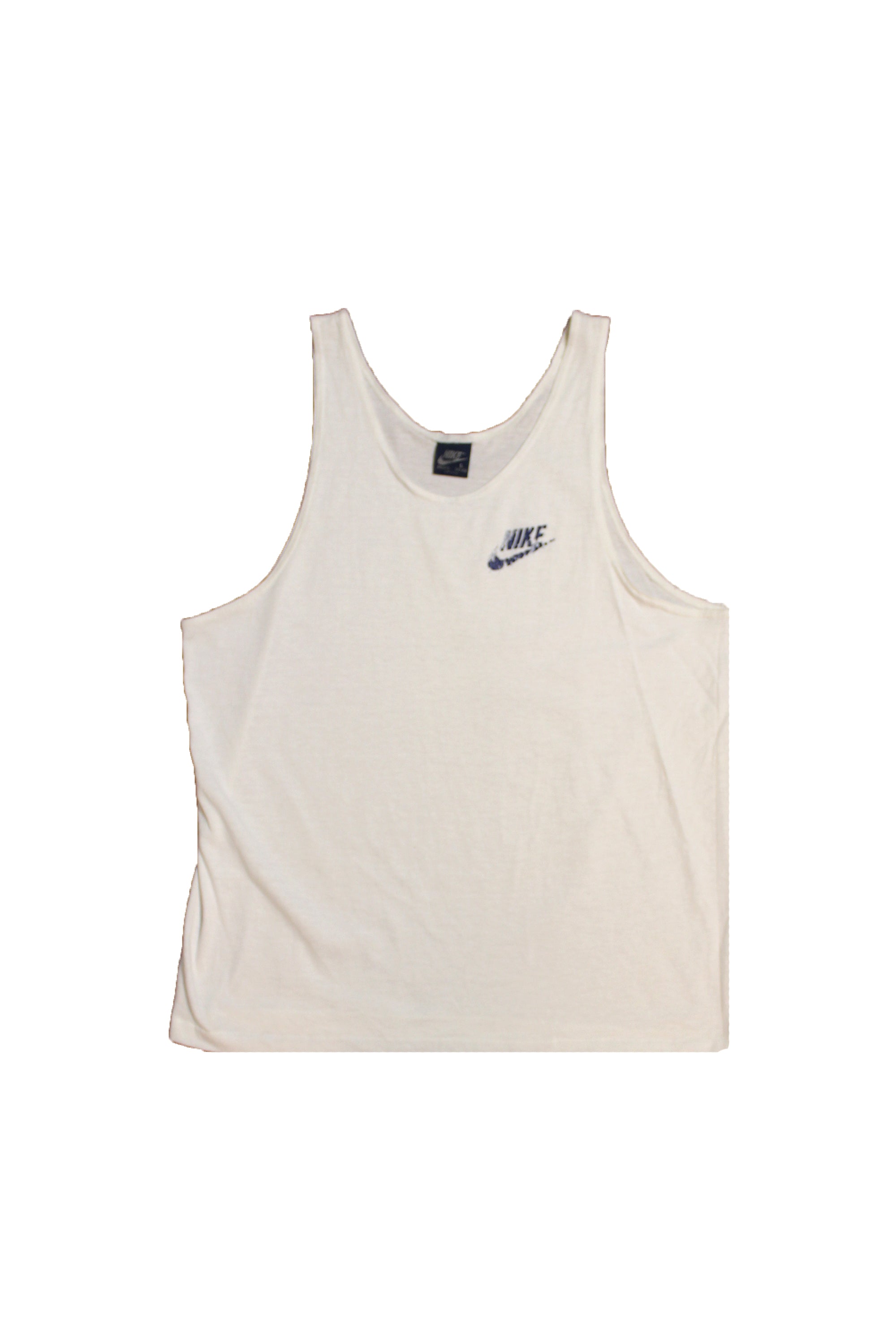 Vintage 1980&#39;s Nike White Tank