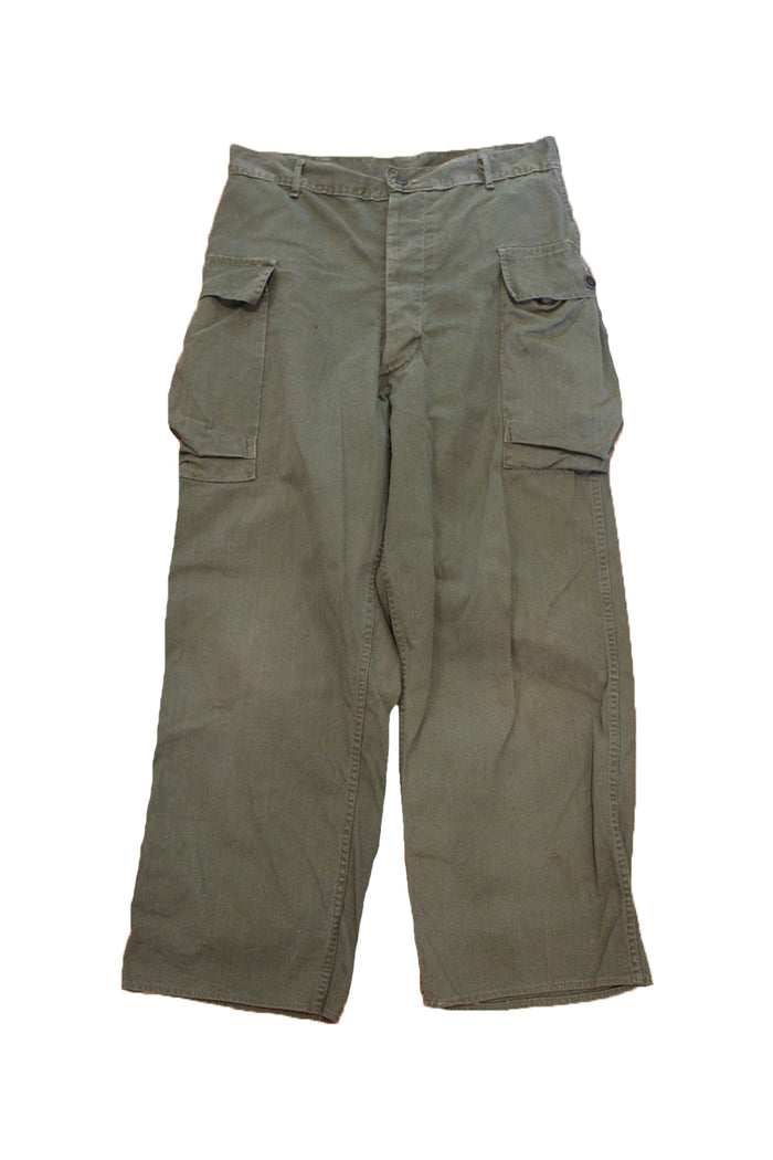 USMC WWII HBT Trouser Pants vintage army