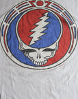 Vintage 80's GRATEFUL DEAD STEAL YOUR FACE BELT BUCKLE LOGO OWSLEY STANLEY T-Shirt