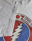 Vintage 80's GRATEFUL DEAD STEAL YOUR FACE BELT BUCKLE LOGO OWSLEY STANLEY T-Shirt